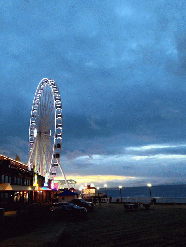 the wheel turns round and round